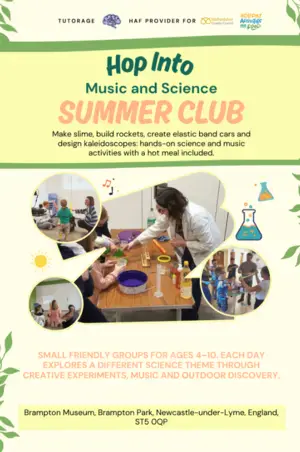 Tutorage Music and Science Summer Club - The Sound Lab