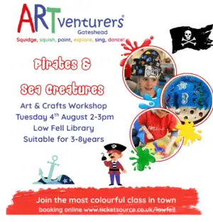 Summer Crafts: Pirates and Sea Creatures Workshop