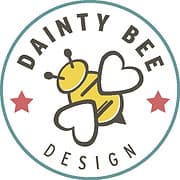 Dainty Bee Design logo